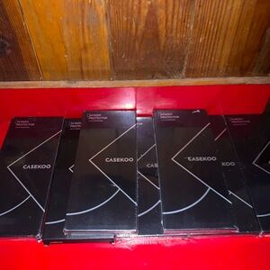 Set Of 7 Casekoo Full Coverage iPhone Pro Max 12 Screen Protectors Transparent